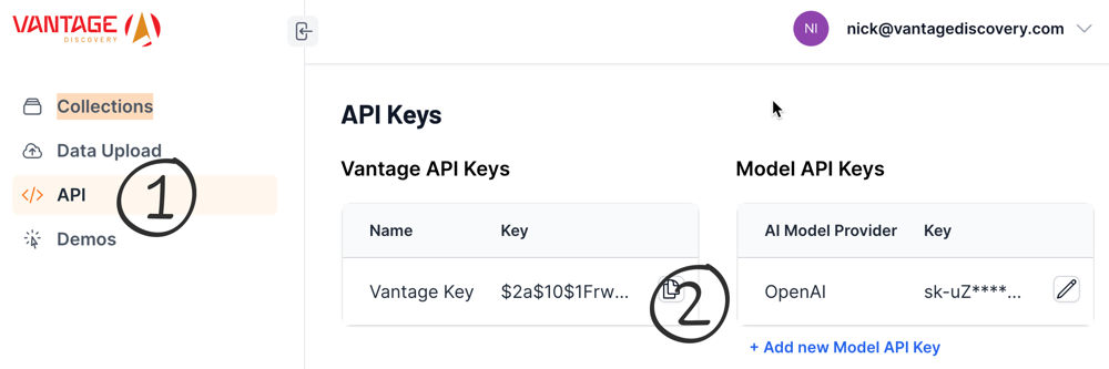 Find API Key